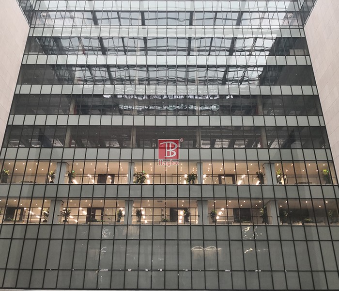 高精度精密防火玻璃幕墙系统-恒钢